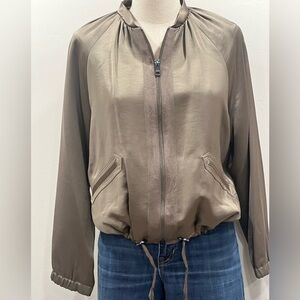 Banana Republic Khaki Bomber Jacket